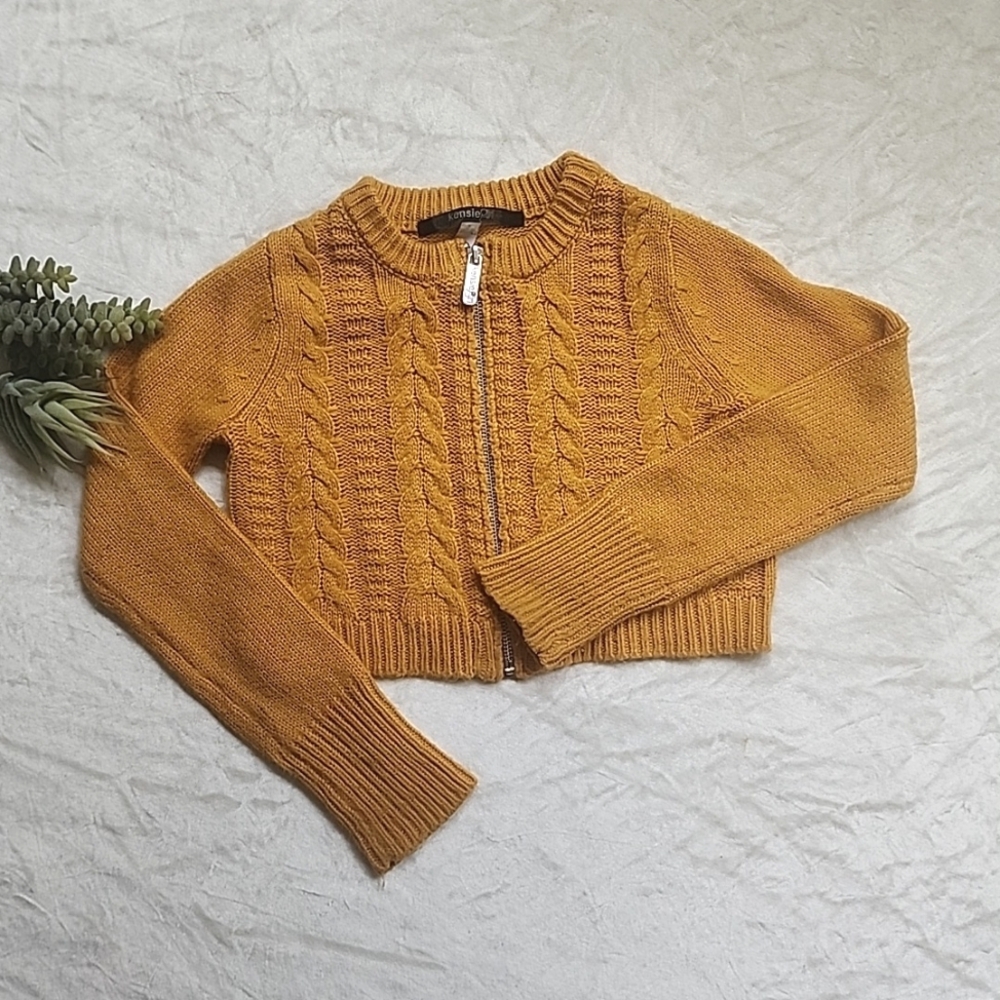 Kenzie Girl Crop Knit Sweater